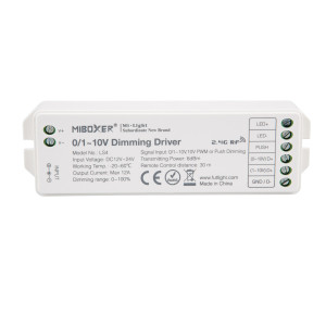 2.4G Funk Controller LS4PUSH/ 0-10V/1-10V Dimmer 12-24V bis 15A