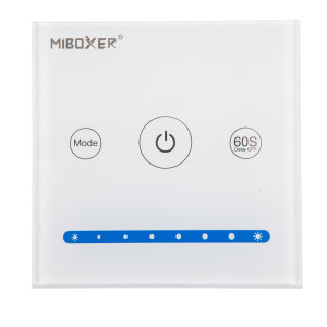 MiBoxer TOUCH Wand Controller P1 für weiß Dimmer 12-24V bis 5A