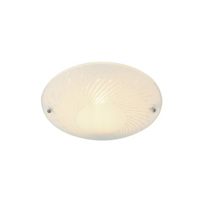 Deckenleuchte SNOW 10.457.25.01 Ø25CM 1 flammig, E27 Metall + Glas