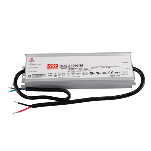Mean Well HLG-240H Alu-SNT SNT IP67 241W 36V/6,7A CV+CC