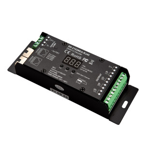 LED CONNEX DMX Decoder 12-36V RJ45 4CH 8A