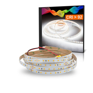 LED Strip ATLA Kaltweiß (6000k) 24W 5 Meter 24V IP20 CRI 92