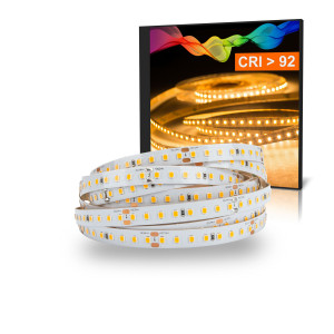 LED Strip ATLA Warmweiß (2700K) 48W 5 Meter 24V IP20 CRI 92