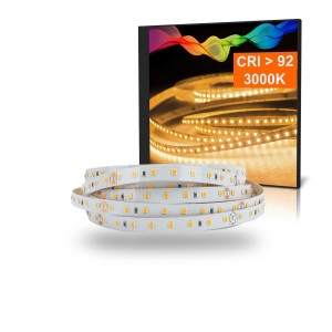 LED Strip ATLA Warmweiß (3000K) 60W 5 Meter 24V IP20 CRI 92