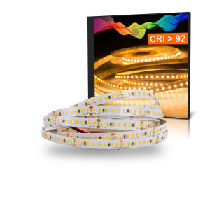 LED Strip ATLA Warmweiß (2700K) 96W 5 Meter 24V IP20 CRI 92