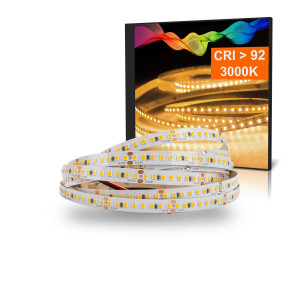 LED Strip ATLA Warmweiß (3000K) 96W 5 Meter 24V IP20 CRI 92