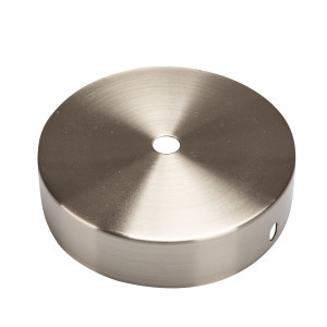 Baldachin 1-flammig Lampen-Baldachin Nickel Ø 100 mm EC07