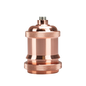 Lampenfassung E27 vintage Edison Lampensockel Roségold EC427
