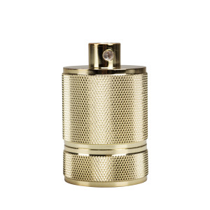 Lampenfassung E27 vintage Edison Lampensockel Gold EC452
