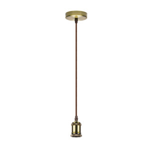 Lampenaufhängung, E27 Lampenfassung mit Kabel, 150CM Schnurpendel Mes