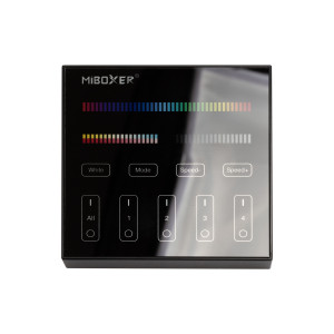 MiBoxer B4-B 4-Zonen-Panel-Fernbedienung (RGB+CCT)