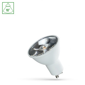LED GU10 6W 230V AC Warmweiß GU10 GU5.3 430 Lumen 10°