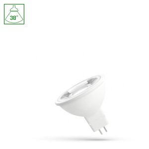 LED GU5,3 4W 12V AC Kalteweiß GU10 GU5.3 400 Lumen 38°