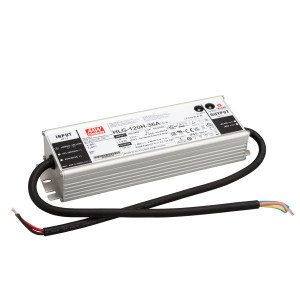 Mean Well HLG-120 IP65 Alu-SNT SNT 122W 36V/3,4A CV+CC
