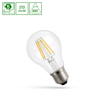 LED E27 6,8W 230V AC Neutralweiß FILAMENT COG 1450 Lumen 300°