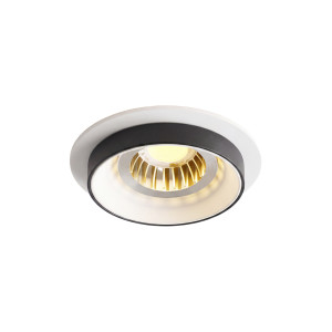 Einbaurahmen Mattes Weiß blendfrei 919W Ø65 mm für GU10 & MR16, run