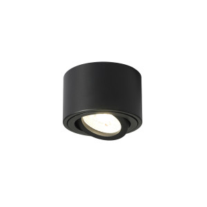 Aufbaustrahler extra flach schwenkbar Genius 60501 rund schwarz – 50
