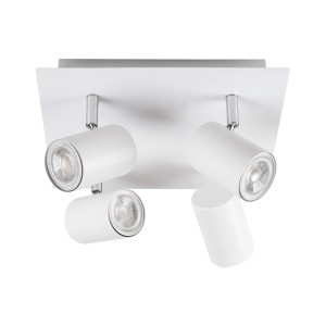 Deckenleuchte Voxan Ø26,5CM – Elegante 4-flammige GU10 LED Deckenla