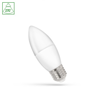 LED CANDLE C37 E27 230V 1W NW
