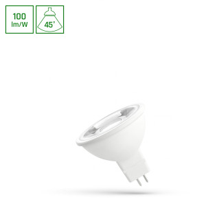 LED MR16 12V 4W SMD 45 DEGREES CW WITH LENS