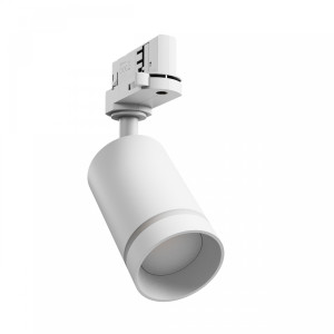 LED 3-Phasen Strahler MADARA ALTRO RING GU10, Weiß, Spotstrahler für