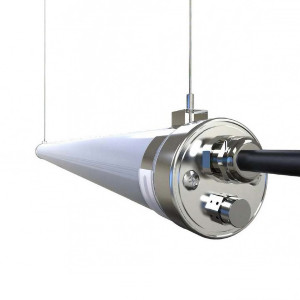 LED Feuchtraumwannenleuchte 4000K Neutralweiß 120CM 36W mit UL IP69K