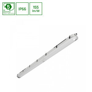 Feuchtraumleuchten, Wannenleuchten 150CM 58W Neutralweiß 230V 120DEG