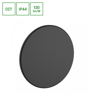 LED-Wandleuchte PIATTA 18W 250mm CCT Außenleuchte 230V IP44 Schwarz R