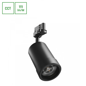 3-Phasen-Strahler PAVA BASIC 20W schwarz CCT 3000/4000/6000 Kelvin 20-