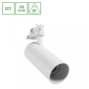 3-Phasen-Strahler ANDROMEDA PRIME 24W weiß CCT 3000/4000/6000K 25°