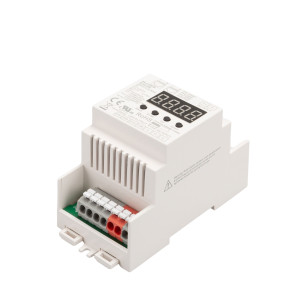 CONNEX 4‑Kanal DMX512/RDM Decoder | DIN‑Schiene, RJ45, 12–36 V