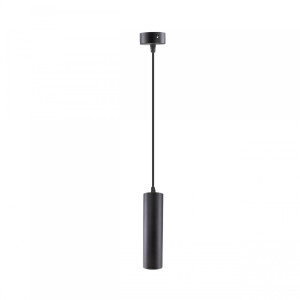 MADARA MINI II GU10 Pendelleuchte, Schwarz, Aluminium, IP20, 55x200mm,