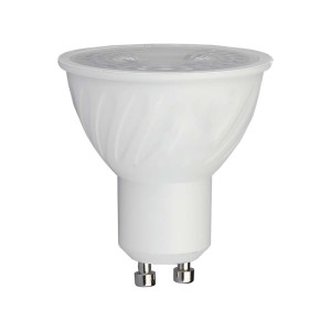 VT-247D 6W GU10 RIPPLE PLASTIC SPOTLIGHT CREE CHIP 4000K 110'D DIMMABL
