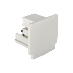 Endkappe für die Universal-3-Phasen-Stromschiene, Standard, weiß