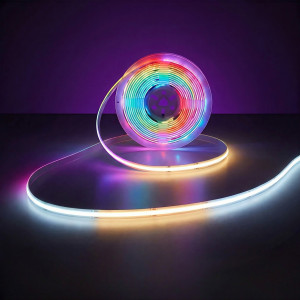 COB LED Strip RGB+TW 2700-6000K 80W 5m 24V IP20 CRI92 – Homogene Lic