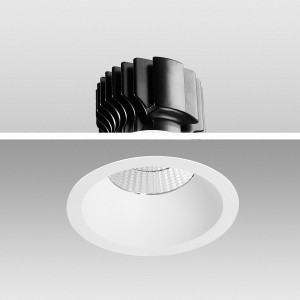 LED Einbaustrahler Genius Dali dimmbar 30W 940 Neutralweiß S627 Ø 17