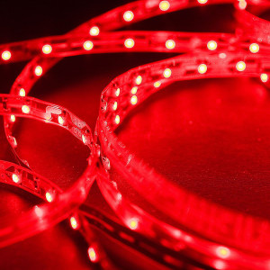 LED Strip 3528 Rot 625-630nm 24W 500CM 12V IP20