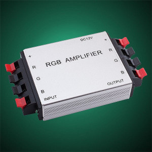 RGB LED Verstärker ( Amplifier, Repeater ) 3x4A 24V DC Kopplung