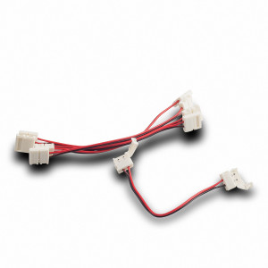 5x Verbinderstecker S10 2-Kabel einfarbig Strips Platine 10mm bereit