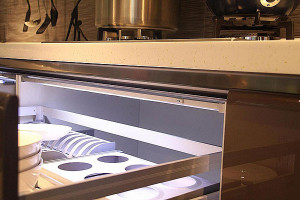 DRAWER LED Leuchte Weiß IR Sensor 21 LEDs 462mm 120LM