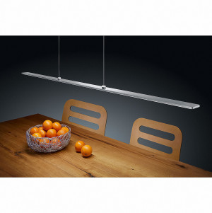 Helestra LEXX Pendelleuchte mattnickel - chrom 16/1504.19