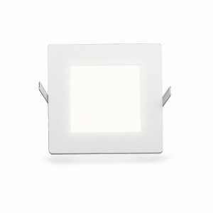LED Einbaupanel eckig dimmbar kaltweiß 950LM 15W (W) Ø 152mm