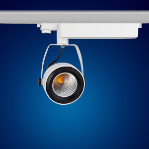 LED 3 Phasen Strahler 42W GOLD+für Schienensystem