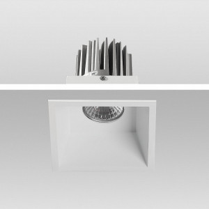 LED Einbaustrahler 3000K Warmweiß 11W 02-90S eckig Ø 90x90mm
