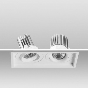LED Einbaustrahler Kardan 4000K Neutralweiß 22W 509T2 Ø 187x98mm