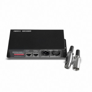LED DMX 512 Decoder bis 4x4A 12V/24V für LED RGB/RGBW
