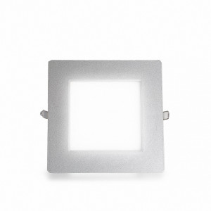 LED Einbaupanel eckig kaltweiß 1501LM 21W (S) Ø 203mm