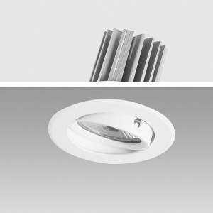 LED Einbaustrahler Genius 3000K Warmweiß 9W 16302-3 Ø 67mm