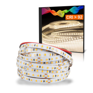 LED Strip 2835 Neutralweiß (4000k) CRI 92 72W 5 Meter 24V IP20