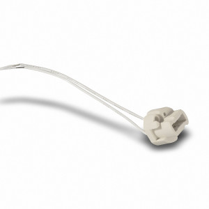 50 Stück HAL-SOCKEL G9 - Halogen-Fassung G9 VDE Hochvolt Keramik 190-